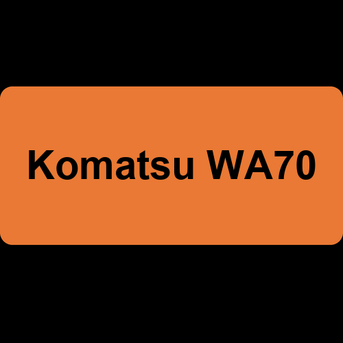 Komatsu WA70